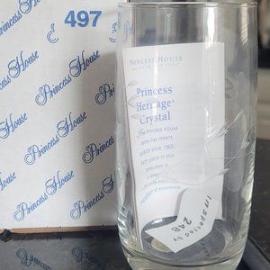 Princess House  Crystal Glasses  (set of 4)